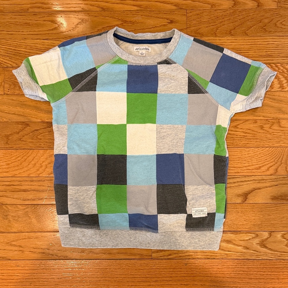Colorful Checkered Kids Shirt